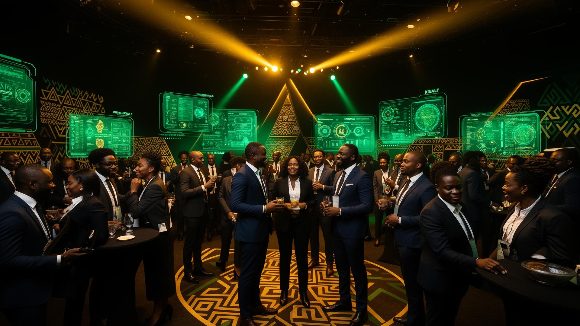 Africa Diaspora Entrepreneurs Forum delegates networking